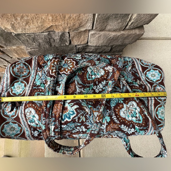 Vera Bradley Java Blue XL Overnight Duffle - Picture 8 of 14